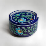 Floral Harmony Eco-Friendly Coaster Set (6 pcs)