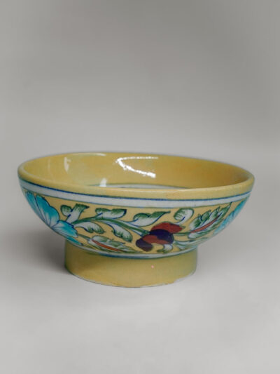 Sunset Bloom Tabletop Decorative Ceramic Bowl