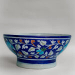 Garden Majesty Floral Ceramic Serving Bowl
