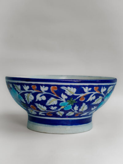 Garden Majesty Floral Ceramic Serving Bowl