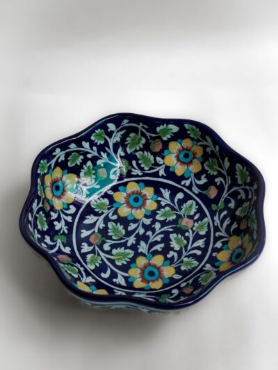 Sacred Lotus Eco-Friendly Ceramic Bowl