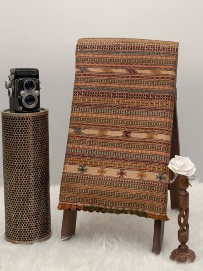 Sandstone Heritage | Wool Handwoven Kutch Shawl