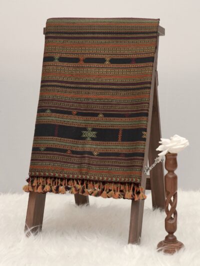 Earthbound Heritage | Wool Handwoven Kutch Shawl