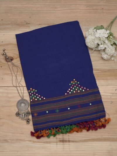 Mirrorwork Indigo Fest | Handwoven Kutch Wool Stall