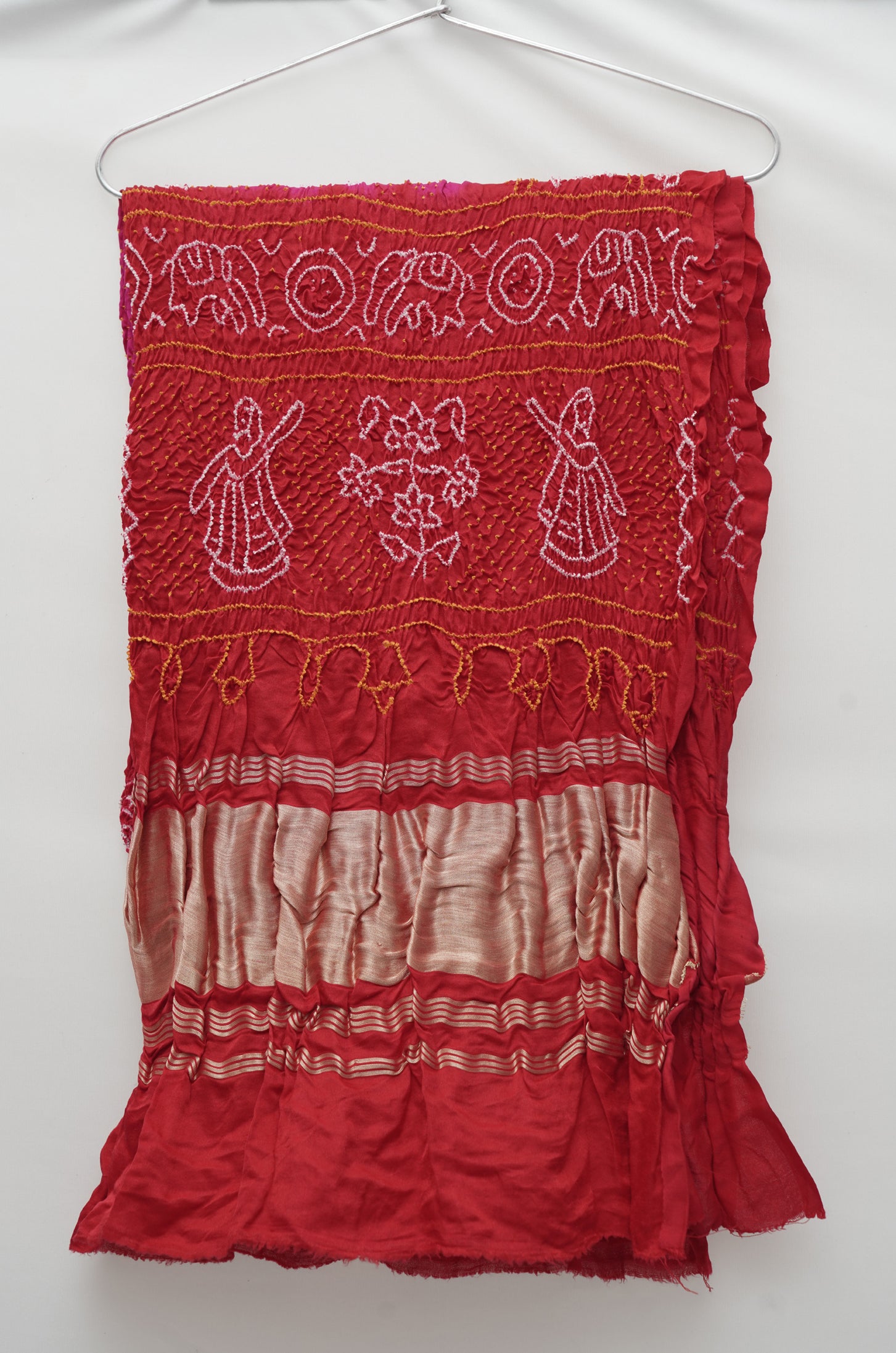 Rasmandal Dupatta | Handcrafted Bandhani Dupatta