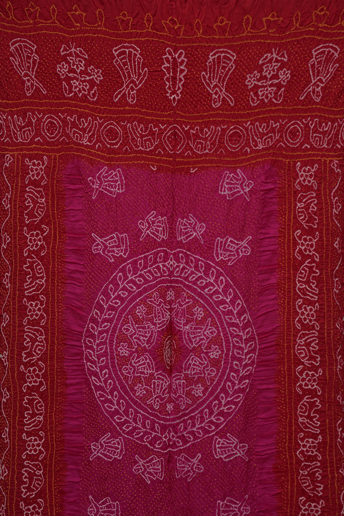 Rasmandal Dupatta | Handcrafted Bandhani Dupatta