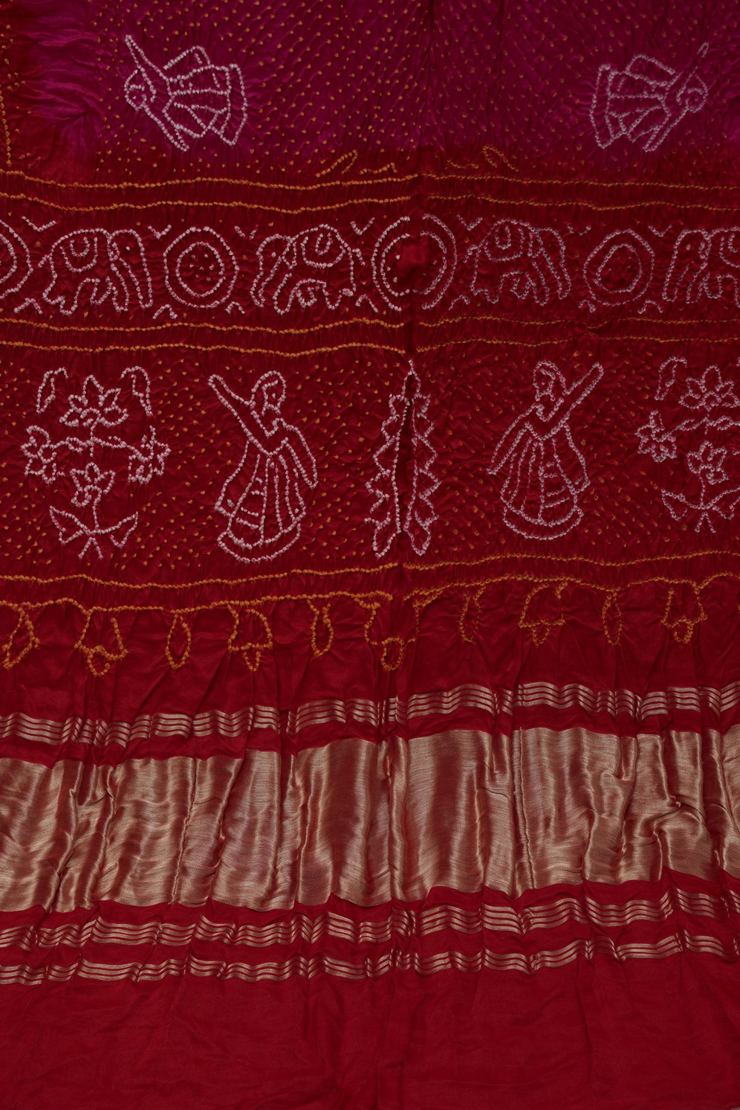 Rasmandal Dupatta | Handcrafted Bandhani Dupatta