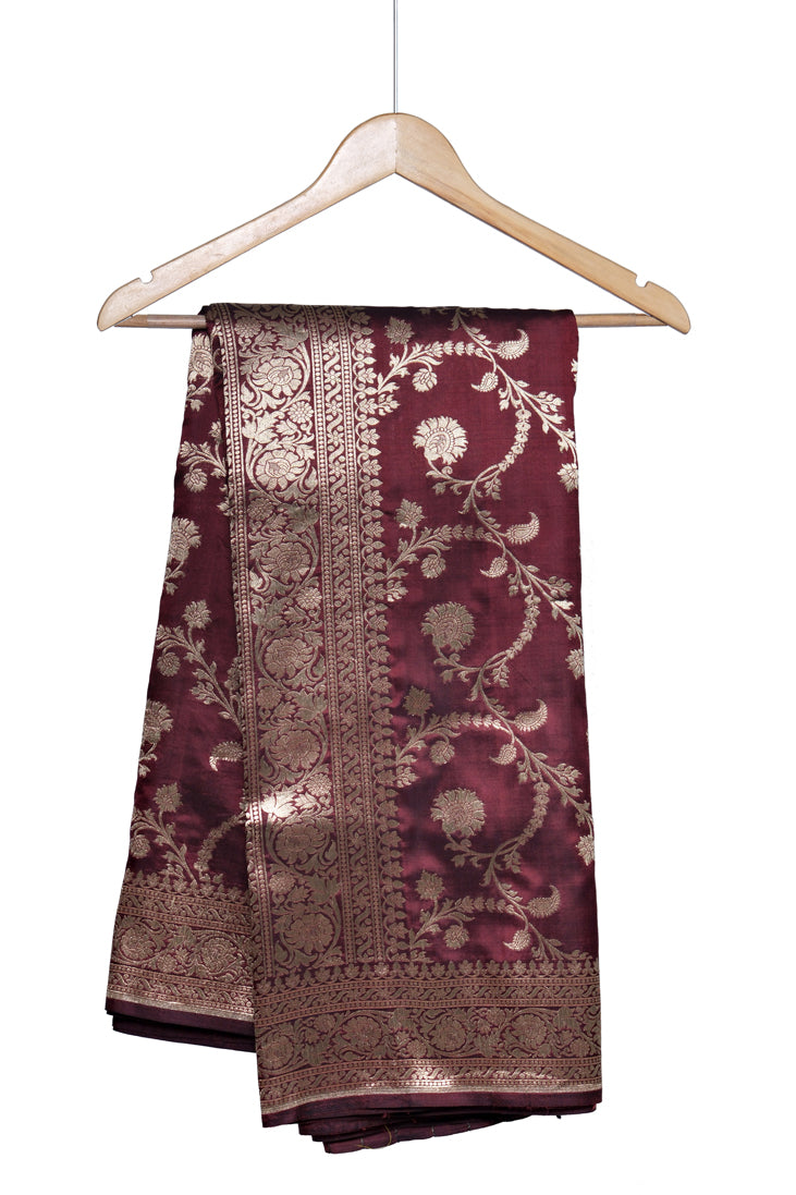 Rang Mahal Saree | Handwoven Banarasi Silk Saree