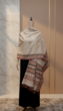 Desert Folk | Wool Handwoven Kutch Shawl