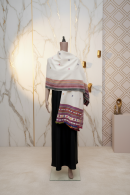 Patchwork Celebration | Wool Handwoven Kutch Shawl