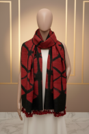 Garnet Eclipse Stall | Artisan Silk & Wool Kutch Handloom