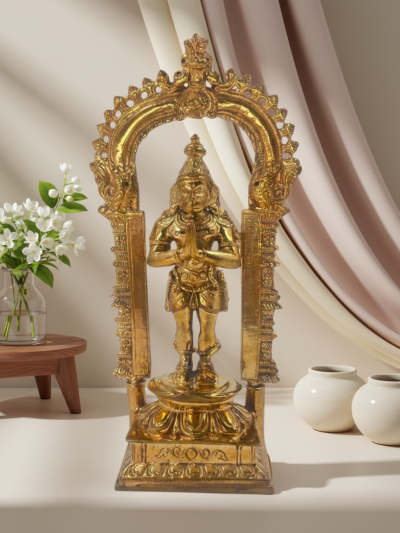 Prabhu Bhakt Hanuman (The eternal devotee standing in reverence)