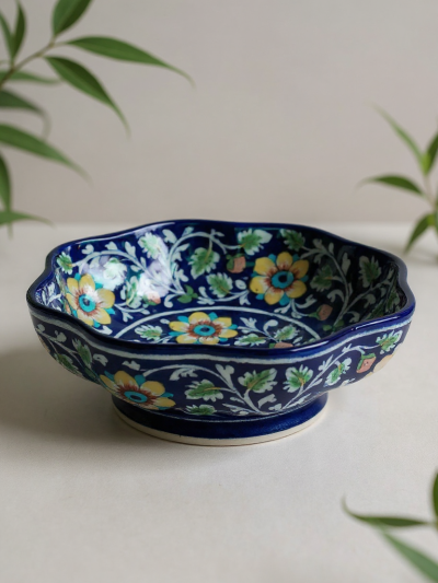 Sacred Lotus Eco-Friendly Ceramic Bowl