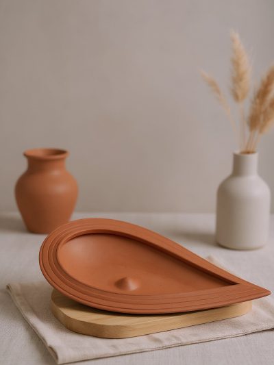Terracotta Boat Shape Table pot