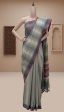 Threads of Rainbow | Pagdi Stripe Kutch Saree