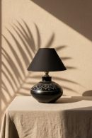 Ratri Hriday Heart Motif Decorative Table Lamp | Handcrafted Artisan Home Décor