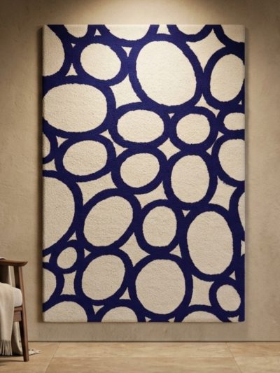 Cobalt Orbit Rug