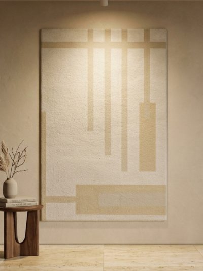 Ivory Gridscape Rug