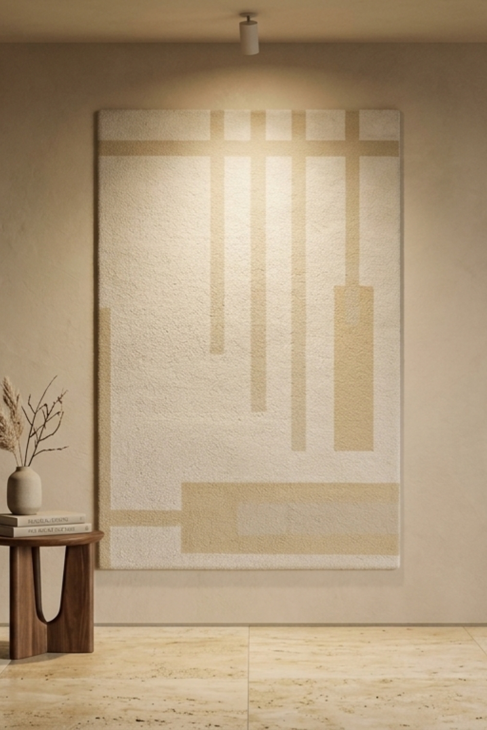 Ivory Gridscape Rug
