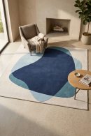 Indigo Blurform Rug