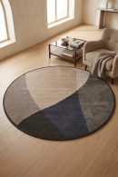 NoirArc Round Rug