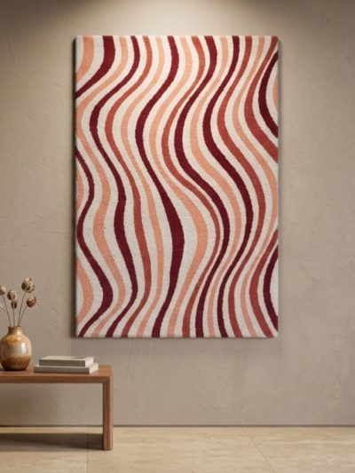 RoseWave Motion Rug