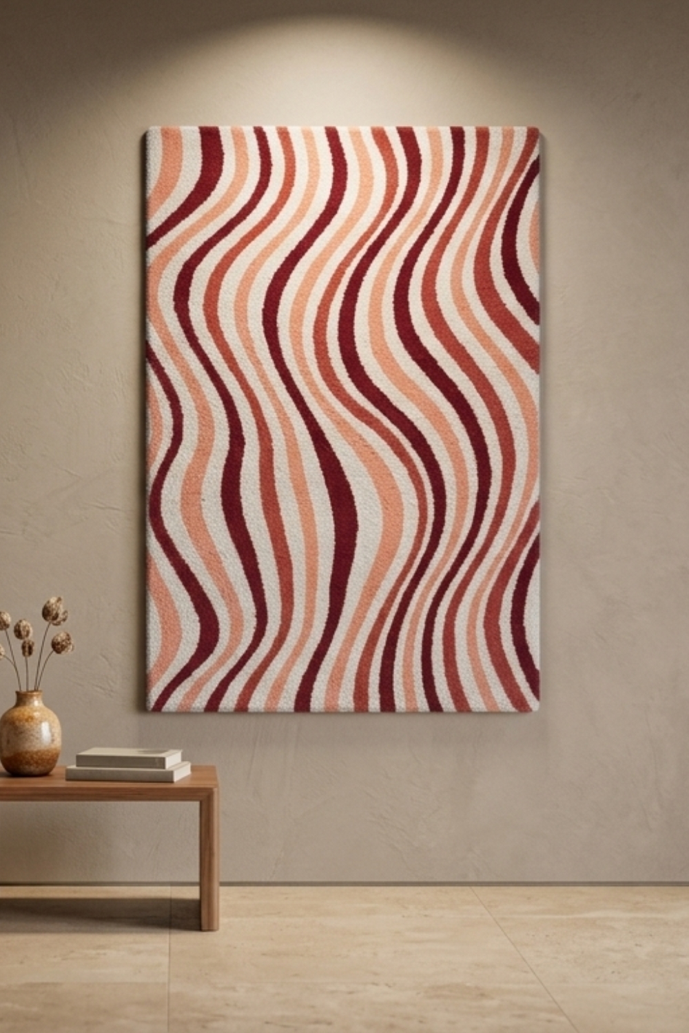 RoseWave Motion Rug