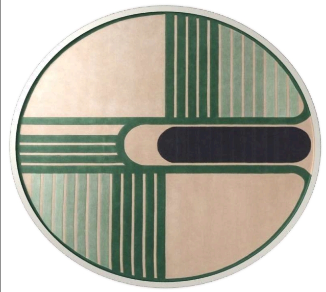 Verde Axis Round Rug - Image 2