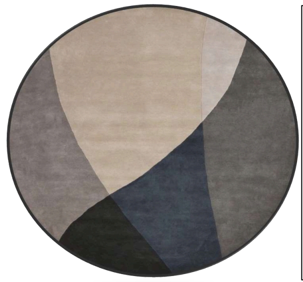 NoirArc Round Rug - Image 2