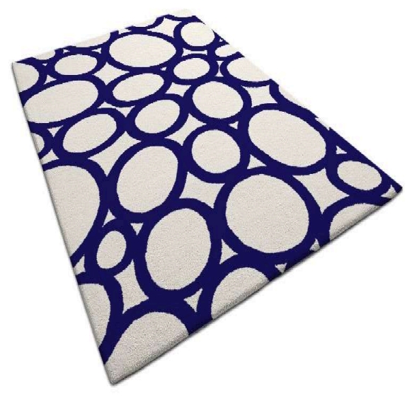 Cobalt Orbit Rug - Image 2