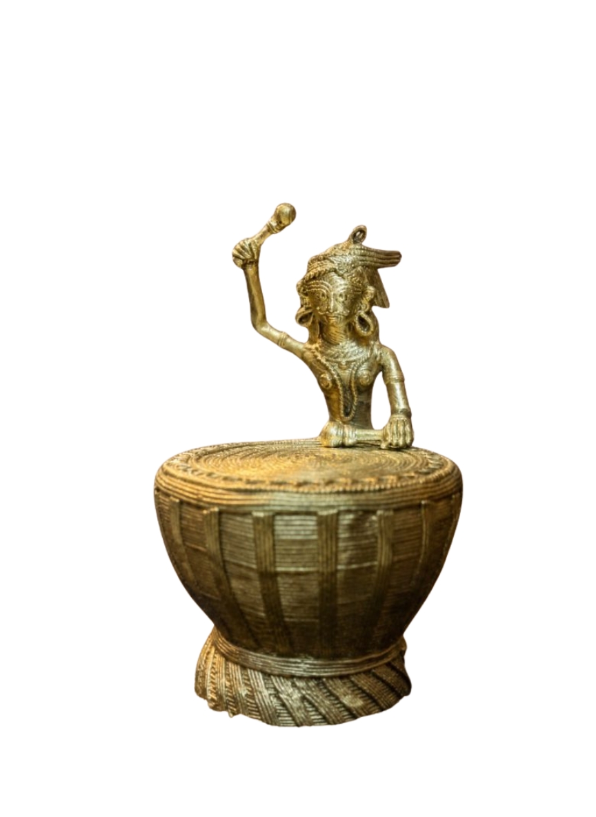 Nagara Nritya Dhokra Sculpture - Image 2