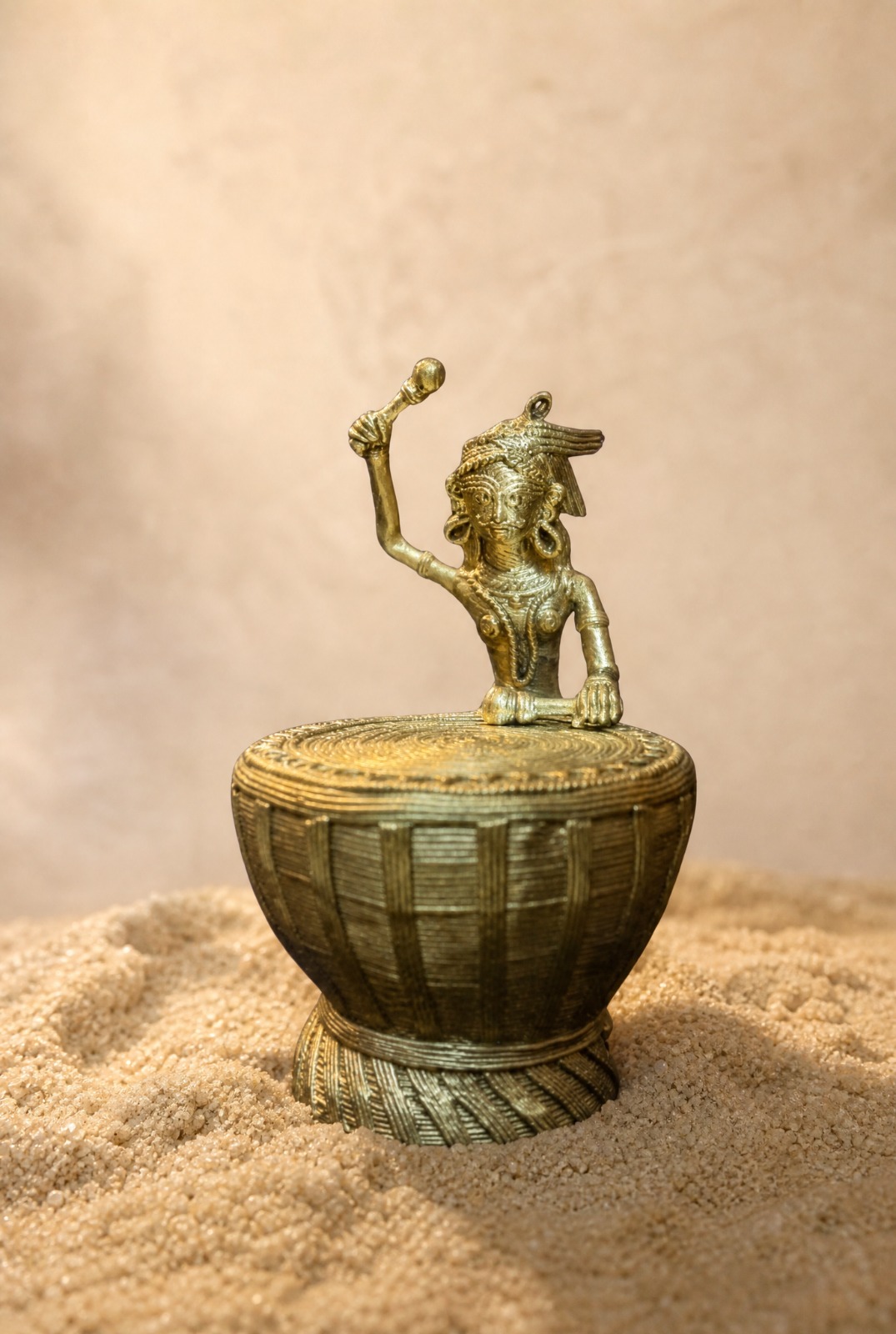 Nagara Nritya Dhokra Sculpture