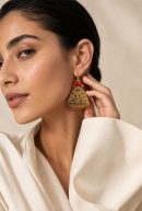 Trikon Noor Dhokra Earrings