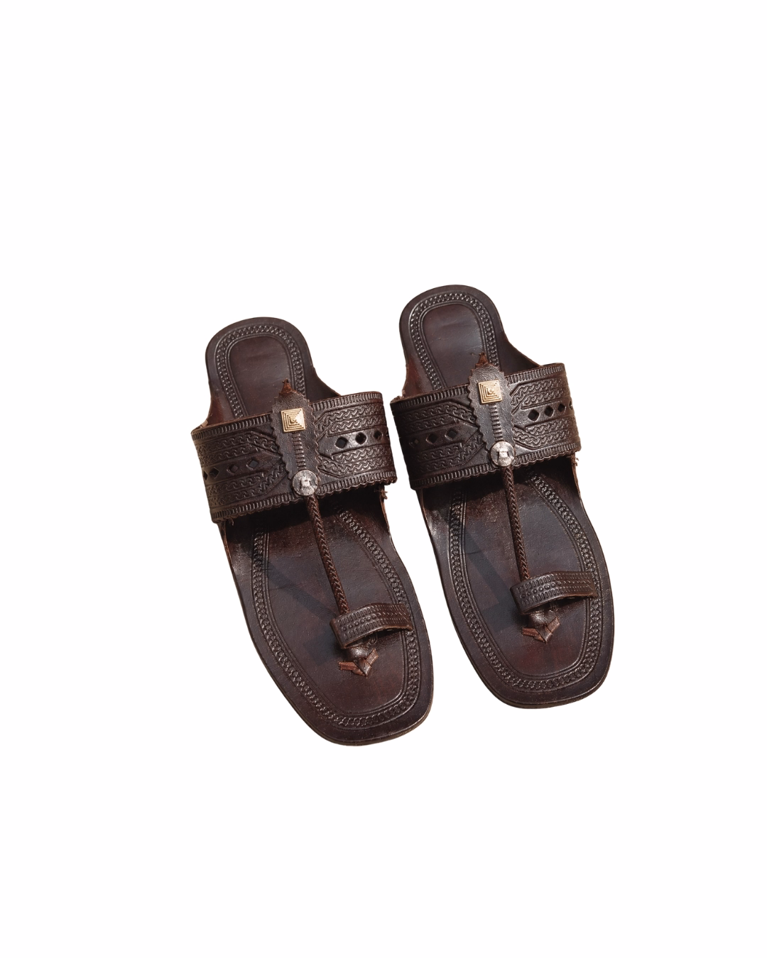 Regal Brown Men’s Kolhapuri Chappals | Classic Edition Men's - Image 4