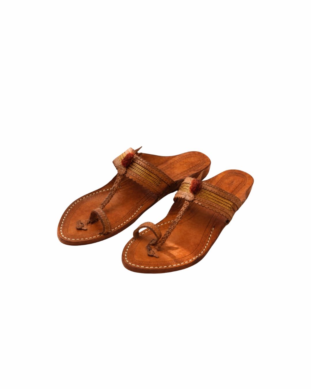 Tan Grace Kolhapuri Chappals | Classic Edition Women's - Image 4