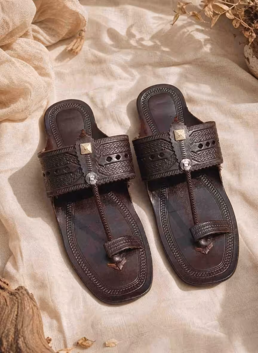 Regal Brown Men’s Kolhapuri Chappals | Classic Edition Men's